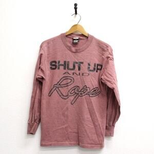Vintage Shut Up And Rope Cowboy Connection T Shirt Medium